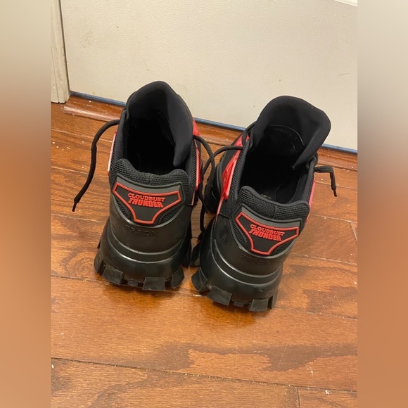 Prada cloudburst, red, good condition (8/10)(size 42 EU/ Size 9 US) - Picture 6 of 6